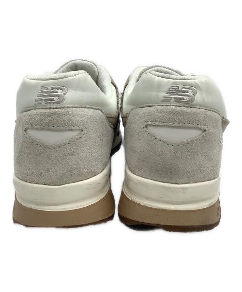 NEW BALANCE（ニューバランス）NEW BALANCE (ニューバランス) スニーカー グレー×ベージュ サイズ:28の古着・服飾アイテム