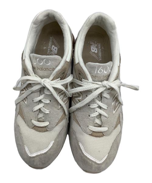 NEW BALANCE（ニューバランス）NEW BALANCE (ニューバランス) スニーカー グレー×ベージュ サイズ:28の古着・服飾アイテム