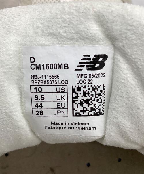 NEW BALANCE（ニューバランス）NEW BALANCE (ニューバランス) スニーカー グレー×ベージュ サイズ:28の古着・服飾アイテム