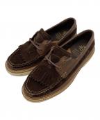 COLE HAANコールハーン）の古着「アメリカンクラシックス レンジャーモック」｜ブラウン