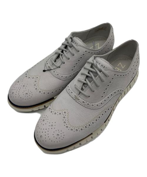 COLE HAAN（コールハーン）COLE HAAN (コールハーン) ゼログランド リマスタード ウィングチップ オックスフォード グレー サイズ:10 1/2の古着・服飾アイテム
