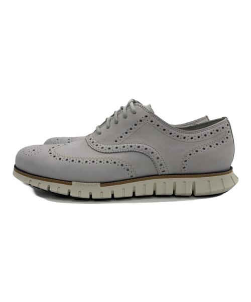 COLE HAAN（コールハーン）COLE HAAN (コールハーン) ゼログランド リマスタード ウィングチップ オックスフォード グレー サイズ:10 1/2の古着・服飾アイテム