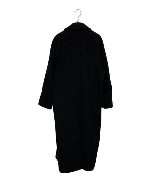 Calvin Klein（カルバンクライン）Calvin Klein (カルバンクライン) ダブルチェスターコート ブラック サイズ:4の古着・服飾アイテム