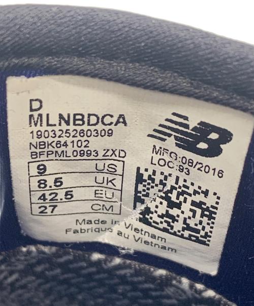 NEW BALANCE（ニューバランス）NEW BALANCE (ニューバランス) MLNBDCA ブラック サイズ:27の古着・服飾アイテム