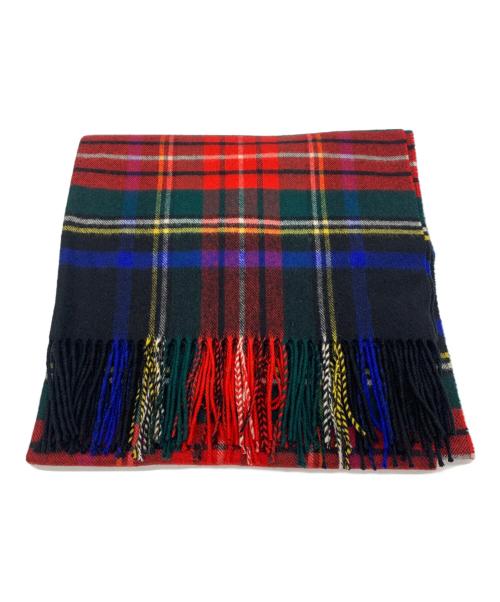 JOHNSTONS OF ELGIN（ジョンストンズオブエルガン）Johnstons of Elgin (ジョンストンズオブエルガン) カシミアマフラー マルチカラーの古着・服飾アイテム