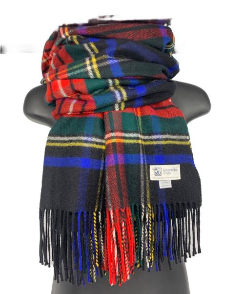 JOHNSTONS OF ELGIN（ジョンストンズオブエルガン）Johnstons of Elgin (ジョンストンズオブエルガン) カシミアマフラー マルチカラーの古着・服飾アイテム