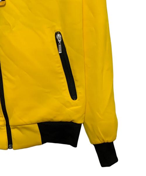 LOUDMOUTH（ラウドマウス）LOUDMOUTH (ラウドマウス) リバーシブルジップパーカー イエロー×ブラック×マルチ サイズ:M 未使用品の古着・服飾アイテム