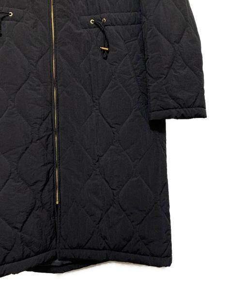 23区（ニジュウサンク）23区 (ニジュウサンク) 中綿 ロング パディング アウター ブラック サイズ:38の古着・服飾アイテム