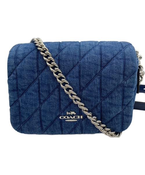 COACH（コーチ）COACH (コーチ) ショルダーバッグ ブルーの古着・服飾アイテム