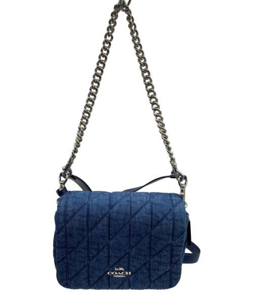 COACH（コーチ）COACH (コーチ) ショルダーバッグ ブルーの古着・服飾アイテム