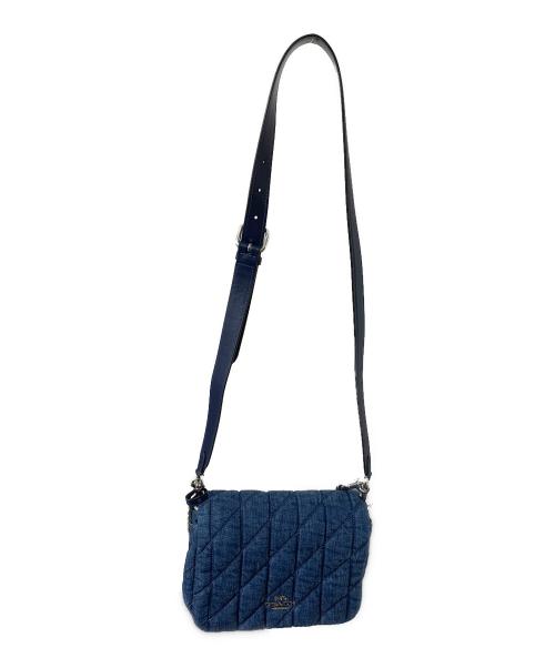 COACH（コーチ）COACH (コーチ) ショルダーバッグ ブルーの古着・服飾アイテム