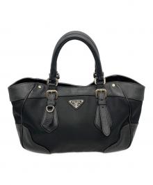 PRADA（プラダ）の古着「ハンドバッグ」｜ブラック