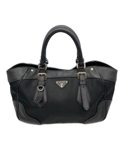PRADA（プラダ）PRADA (プラダ) ハンドバッグ ブラックの古着・服飾アイテム