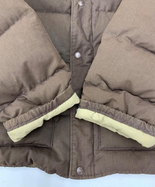 Schott（ショット）Schott (ショット) ダウンジャケット ブラウン サイズ:Mの古着・服飾アイテム