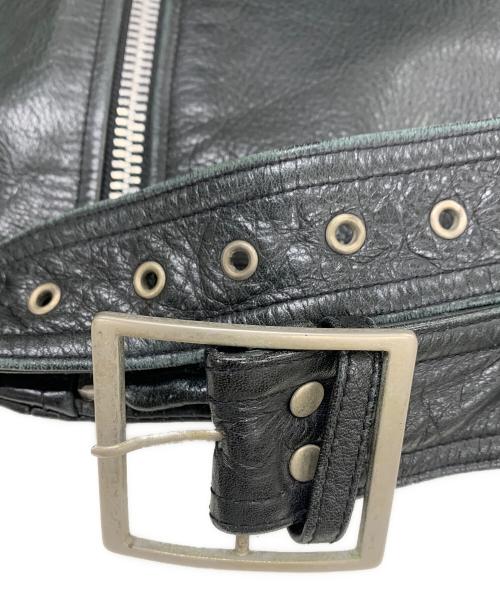 ROARS ORIGINAL（ローアズオリジナル）ROARS ORIGINAL (ローアズオリジナル) ライダースジャケット ブラック サイズ:Ｌの古着・服飾アイテム