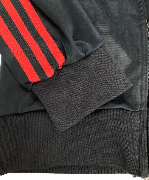 adidas（アディダス）adidas (アディダス)  ATP KEYROLAN トラックジャケット ブラック×レッド サイズ:Sの古着・服飾アイテム