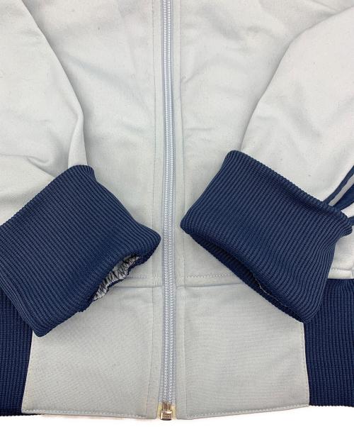 adidas（アディダス）adidas (アディダス) 90’sトラックジャケット スカイブルー×ネイビー サイズ:Mの古着・服飾アイテム