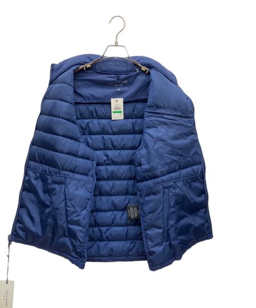 COLE HAAN（コールハーン）COLE HAAN (コールハーン) 中綿ベスト ブルー サイズ:L 未使用品の古着・服飾アイテム