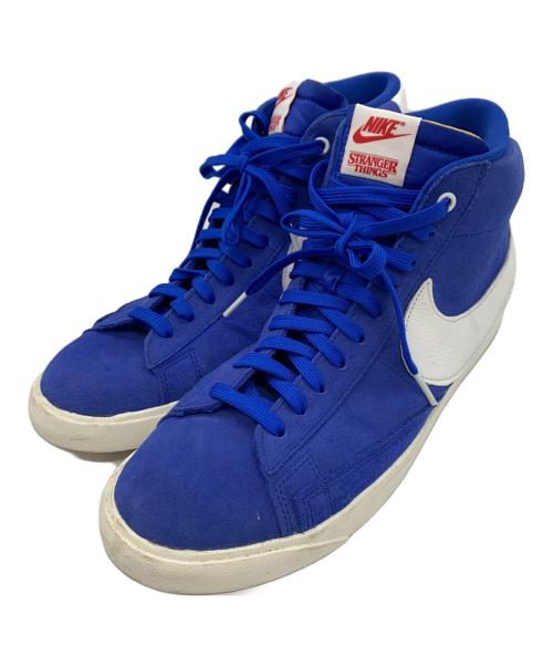 NIKE（ナイキ）NIKE (ナイキ) STRANGER THINGS (ストレンジャーシングス) ハイカットスニーカー ブルー サイズ:30の古着・服飾アイテム