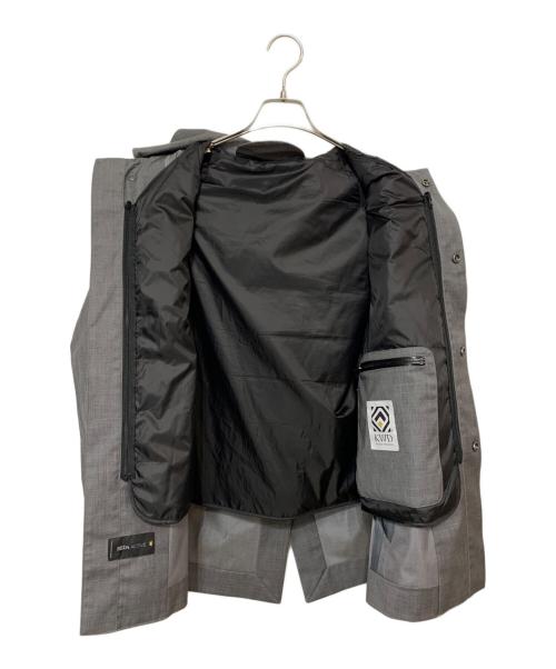 SHIPS（シップス）SHIPS (シップス) REDA ACTIVE/KWD ダウンライナー付フードコート グレー サイズ:Sの古着・服飾アイテム