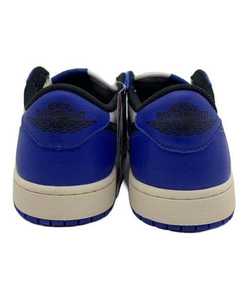 NIKE（ナイキ）NIKE (ナイキ) AIR JORDAN 1 RETRO ブルー×ホワイト サイズ:27 未使用品の古着・服飾アイテム