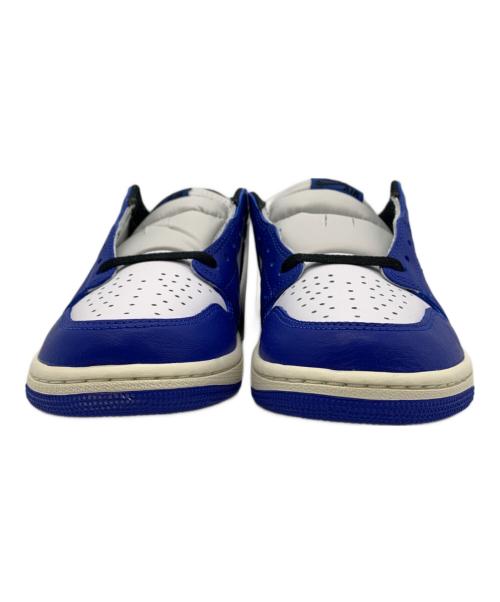 NIKE（ナイキ）NIKE (ナイキ) AIR JORDAN 1 RETRO ブルー×ホワイト サイズ:27 未使用品の古着・服飾アイテム