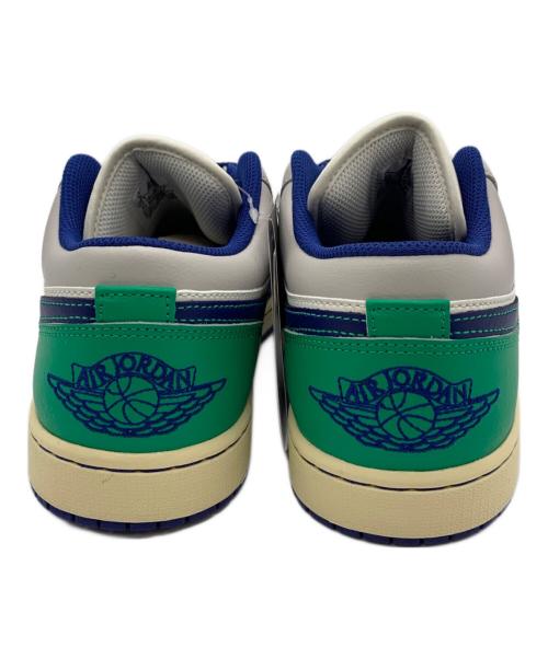 NIKE（ナイキ）NIKE (ナイキ) AIR JORDAN1 ブルー×グリーン サイズ:27 未使用品の古着・服飾アイテム