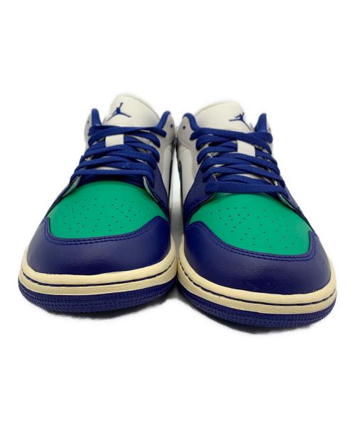 NIKE（ナイキ）NIKE (ナイキ) AIR JORDAN1 ブルー×グリーン サイズ:27 未使用品の古着・服飾アイテム