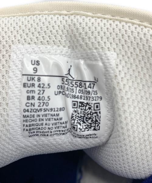 NIKE（ナイキ）NIKE (ナイキ) AIR JORDAN1 ブルー×グリーン サイズ:27 未使用品の古着・服飾アイテム