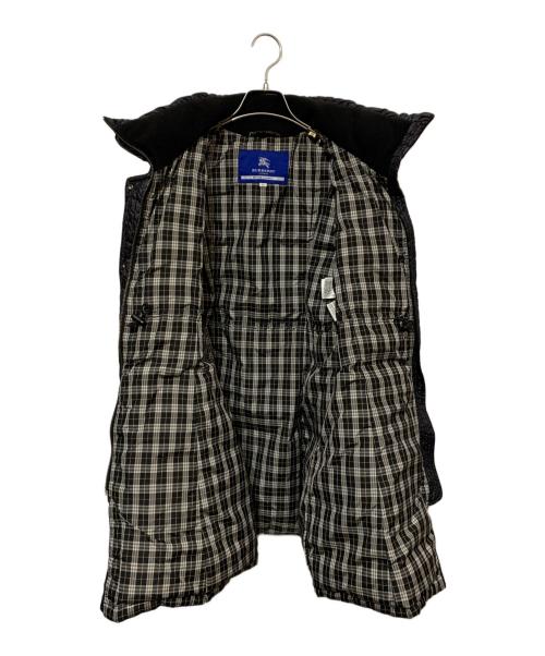 BURBERRY BLUE LABEL（バーバリー ブルー レーベル）BURBERRY BLUE LABEL (バーバリーロンドンブルーレーベル) ダウンコート ブラック サイズ:38の古着・服飾アイテム