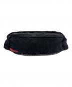 PRADAプラダ）の古着「ナイロンウエストポーチ」｜ブラック