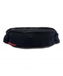PRADA（プラダ）の古着「ナイロンウエストポーチ」｜ブラック