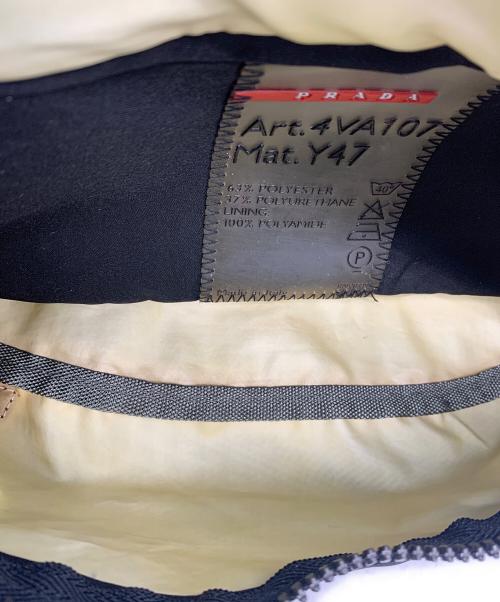 PRADA（プラダ）PRADA (プラダ) ナイロンウエストポーチ ブラックの古着・服飾アイテム