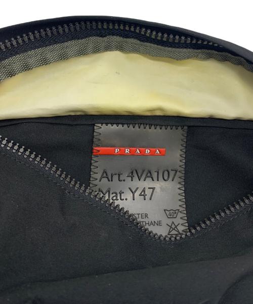 PRADA（プラダ）PRADA (プラダ) ナイロンウエストポーチ ブラックの古着・服飾アイテム