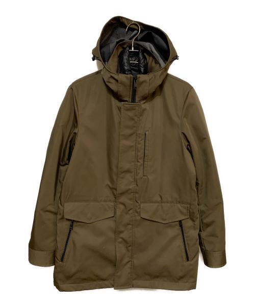 BLACK LABEL CRESTBRIDGE（ブラックレーベル クレストブリッジ）BLACK LABEL CRESTBRIDGE (ブラックレーベル クレストブリッジ) ダブルフェイスマウンテンパーカ カーキ サイズ:Lの古着・服飾アイテム