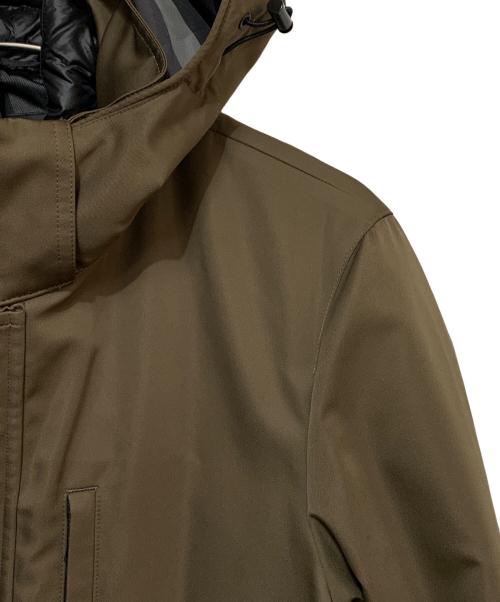 BLACK LABEL CRESTBRIDGE（ブラックレーベル クレストブリッジ）BLACK LABEL CRESTBRIDGE (ブラックレーベル クレストブリッジ) ダブルフェイスマウンテンパーカ カーキ サイズ:Lの古着・服飾アイテム