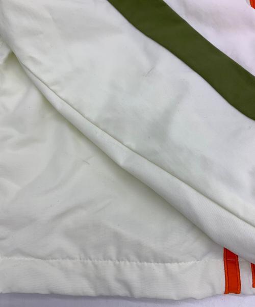 SUPREME（シュプリーム）SUPREME (シュプリーム) curve track jaket supreme ホワイト×グリーン×オレンジ サイズ:Ｌの古着・服飾アイテム