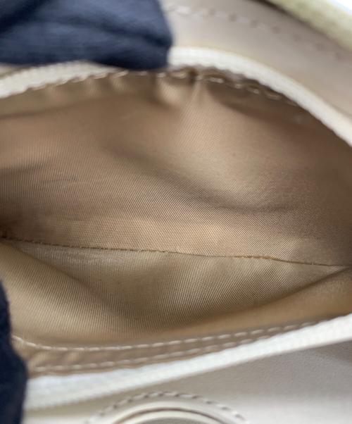 GHERARDINI（ゲラルディーニ）GHERARDINI (ゲラルディーニ) コンパクトウォレット ベージュの古着・服飾アイテム