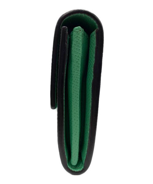 Salvatore Ferragamo（サルヴァトーレ フェラガモ）Salvatore Ferragamo (サルヴァトーレ フェラガモ) ガンチーニ 長財布 グリーンの古着・服飾アイテム