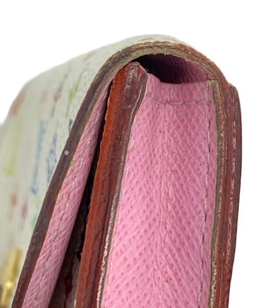 LOUIS VUITTON（ルイ ヴィトン）LOUIS VUITTON (ルイ ヴィトン) アンヴェロップ・カルト・ドゥ・ヴィジット ホワイト×マルチカラーの古着・服飾アイテム