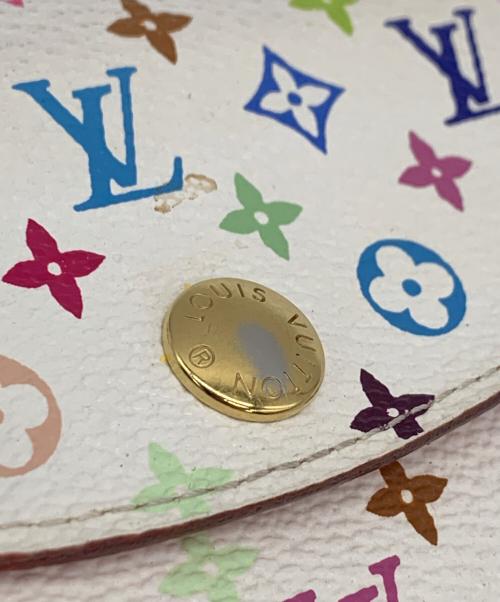 LOUIS VUITTON（ルイ ヴィトン）LOUIS VUITTON (ルイ ヴィトン) アンヴェロップ・カルト・ドゥ・ヴィジット ホワイト×マルチカラーの古着・服飾アイテム