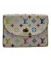 LOUIS VUITTON（ルイ ヴィトン）の古着「アンヴェロップ・カルト・ドゥ・ヴィジット」｜ホワイト×マルチカラー