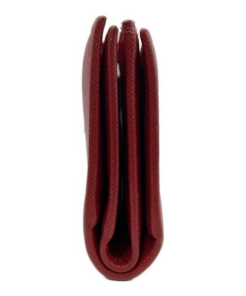 PRADA（プラダ）PRADA (プラダ) サフィアーノ 2つ折り長財布 レッドの古着・服飾アイテム