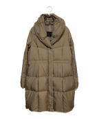 UNTITLEDアンタイトル）の古着「ダウンジャケット」｜ベージュ