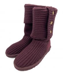 UGG（アグ）の古着「ニットブーツ」｜パープル