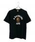 A BATHING APE（ア ベイシング エイプ）の古着「半袖カットソー」｜ブラック