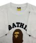 中古・古着 A BATHING APE (ア ベイシング エイプ) CAMO COLLEGE TEE ホワイト サイズ:XL：5000円