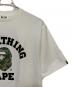 A BATHING APE (ア ベイシング エイプ) CAMO COLLEGE TEE ホワイト サイズ:XL 未使用品：6000円