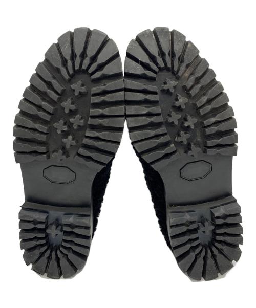 COMME des GARCONS HOMME（コムデギャルソン オム）COMME des GARCONS HOMME (コムデギャルソン オム) ボアシューズ ブラック サイズ:24の古着・服飾アイテム