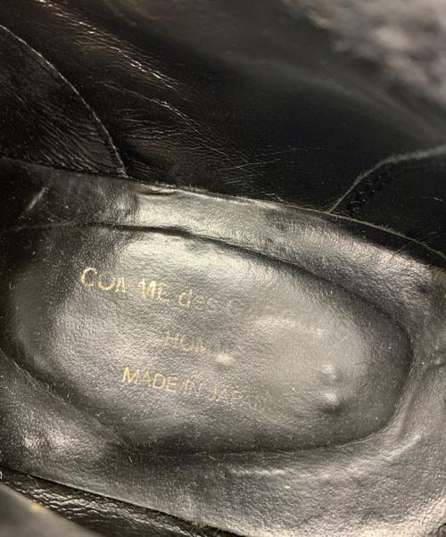 COMME des GARCONS HOMME（コムデギャルソン オム）COMME des GARCONS HOMME (コムデギャルソン オム) ボアシューズ ブラック サイズ:24の古着・服飾アイテム